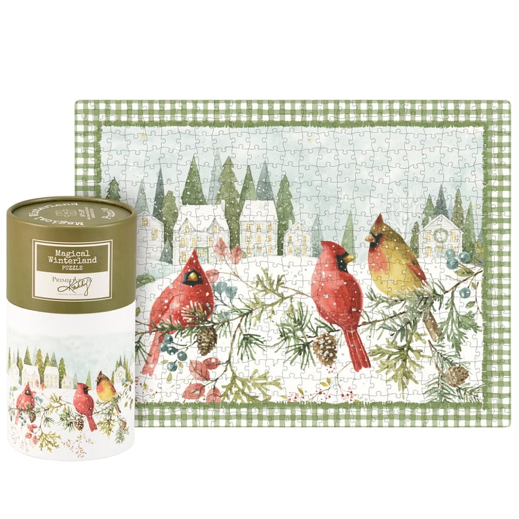Winter Cardinal Puzzle