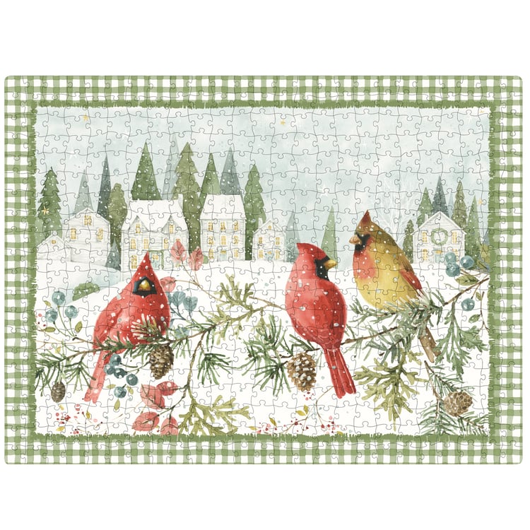 Winter Cardinal Puzzle