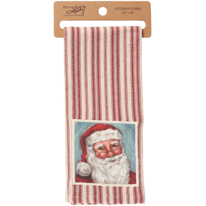 Merry Santa Kitchen Towel