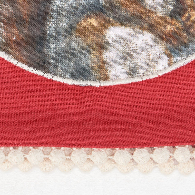 Winter Squirrel Kitchen Towel