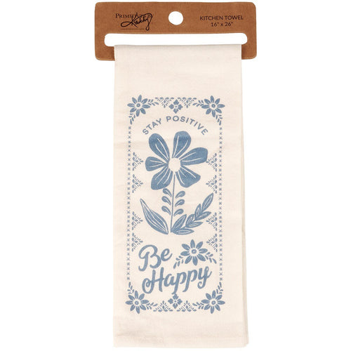 Be Happy Kitchen Towel