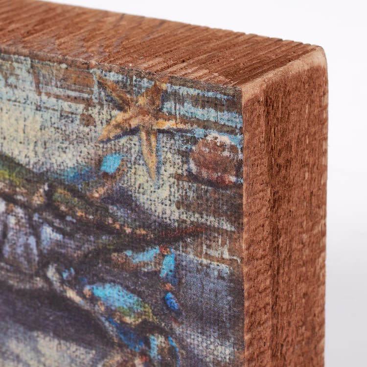 Blue Crab Block Sign