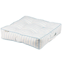 Sky Blue Stripe Floor Pillow