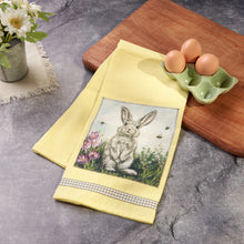 Garden Bunny Kitchen Towel