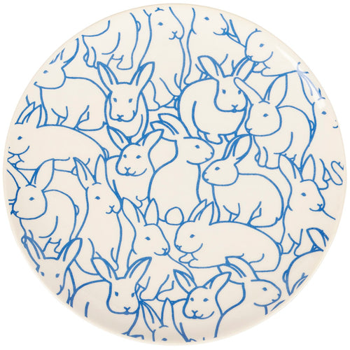 Small Rabbit Pattern Plate