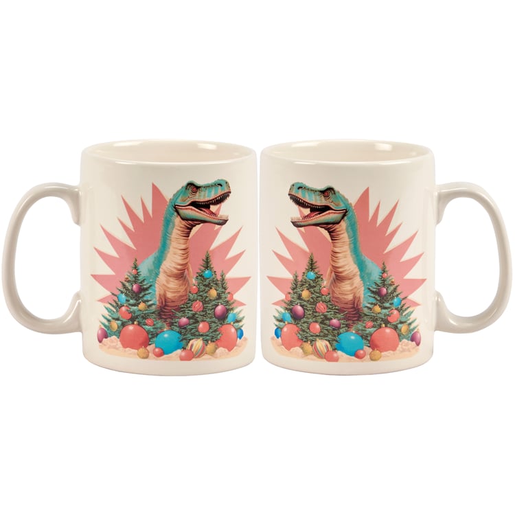 Retro Dino Mug