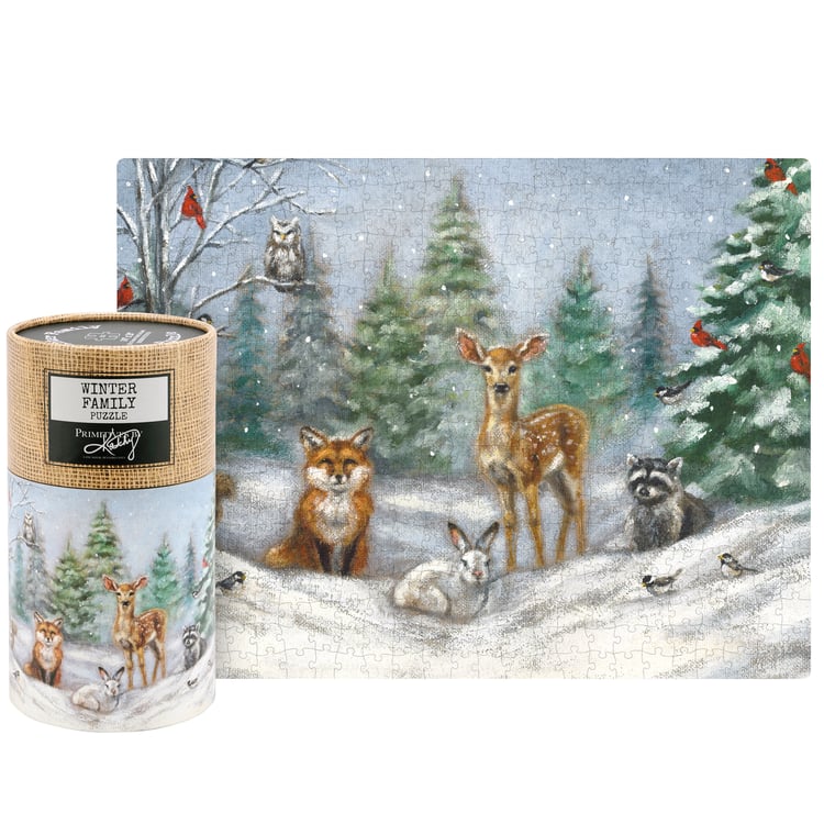 Winter Family Puzzle