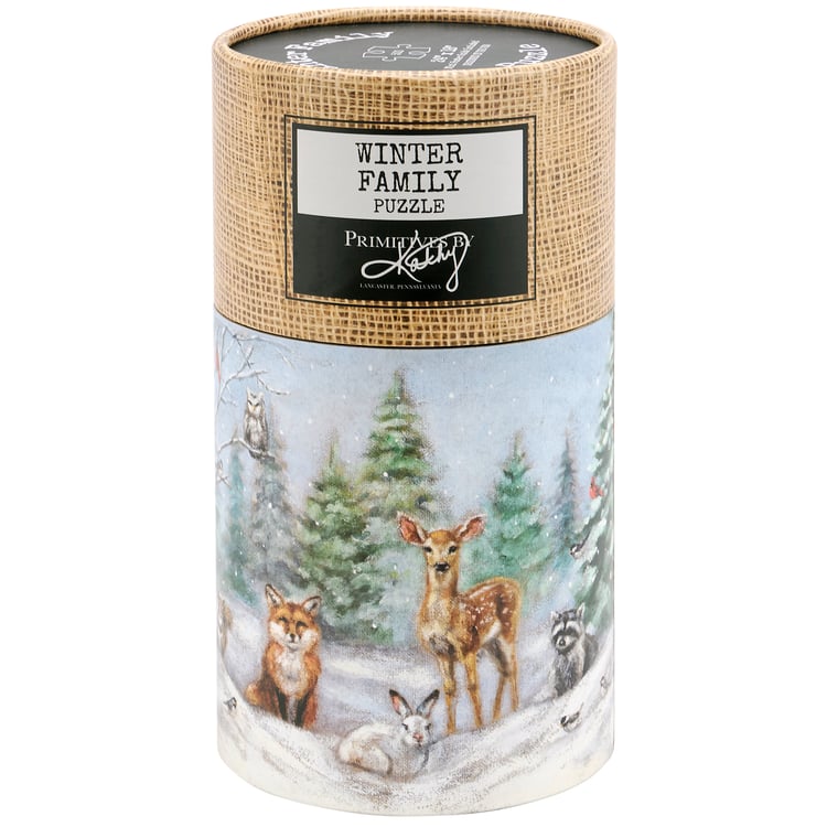 Winter Family Puzzle