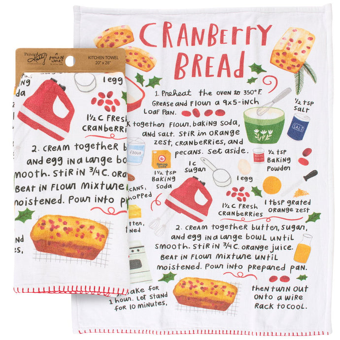 Cranberry Bread Kitchen Towel