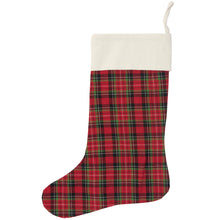 Red Plaid Stocking
