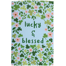 Lucky & Blessed Garden Flag