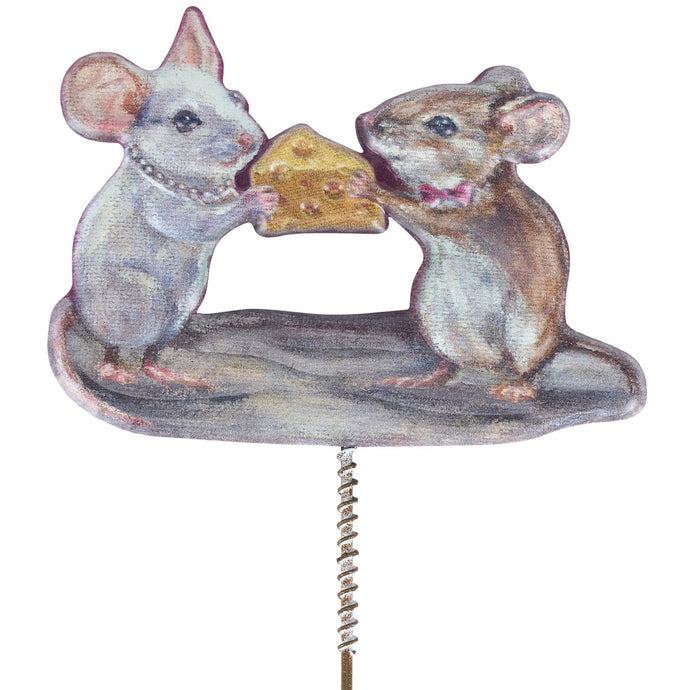 Mouse Love Garden Pick