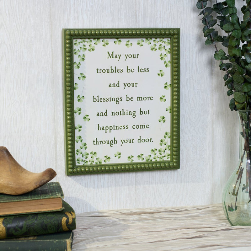 Troubles And Blessings Framed Wall Art