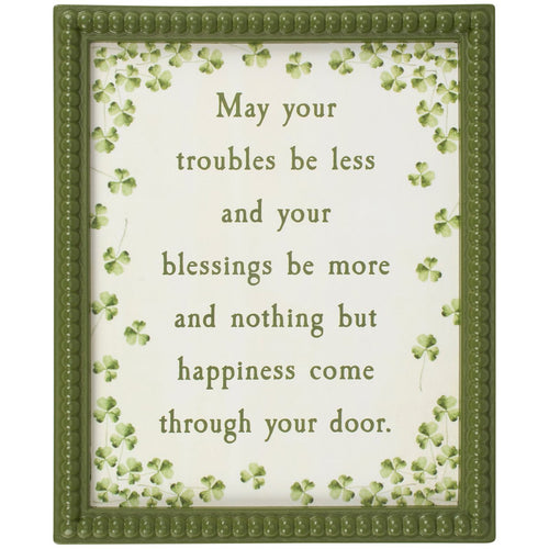 Troubles And Blessings Framed Wall Art