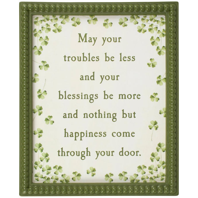 Troubles And Blessings Framed Wall Art