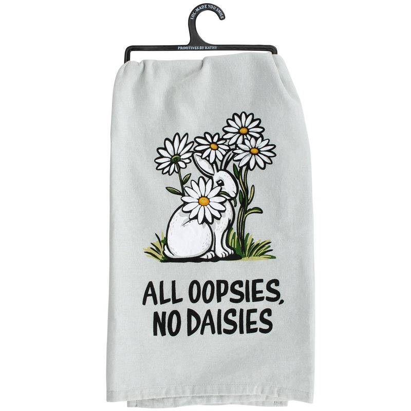 All Oopsies No Daisies Kitchen Towel