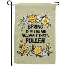 Spring No Wait Pollen Garden Flag