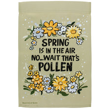 Spring No Wait Pollen Garden Flag