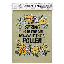 Spring No Wait Pollen Garden Flag
