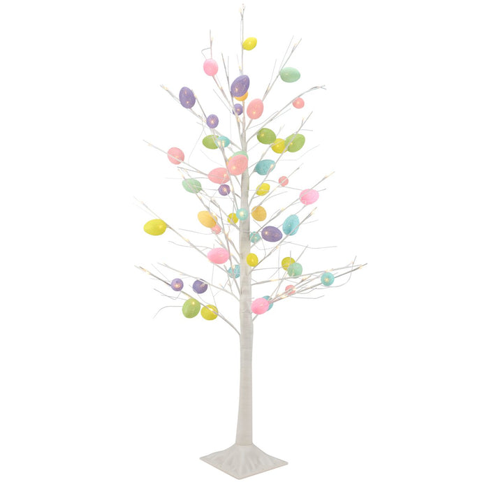 Lighted Easter Egg Tree