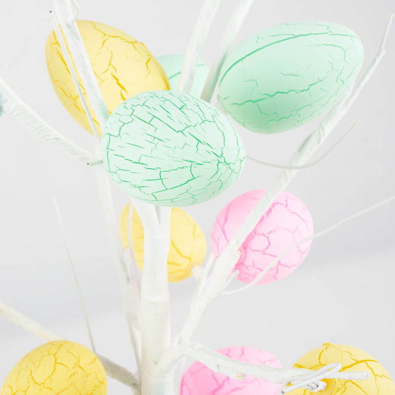 Lighted Egg Tree