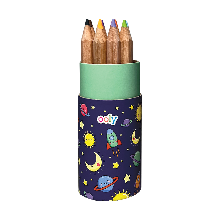 Draw 'n Doodle Mini Colored Pencils and Sharpener - Navy