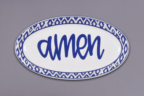 Amen Oval Platter