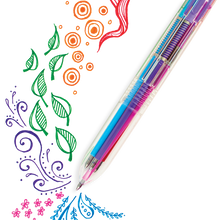 6 Click Multi Color Gel Pen - Fine Tip