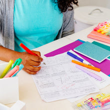 Color Write Fountain Pens - Set of 8