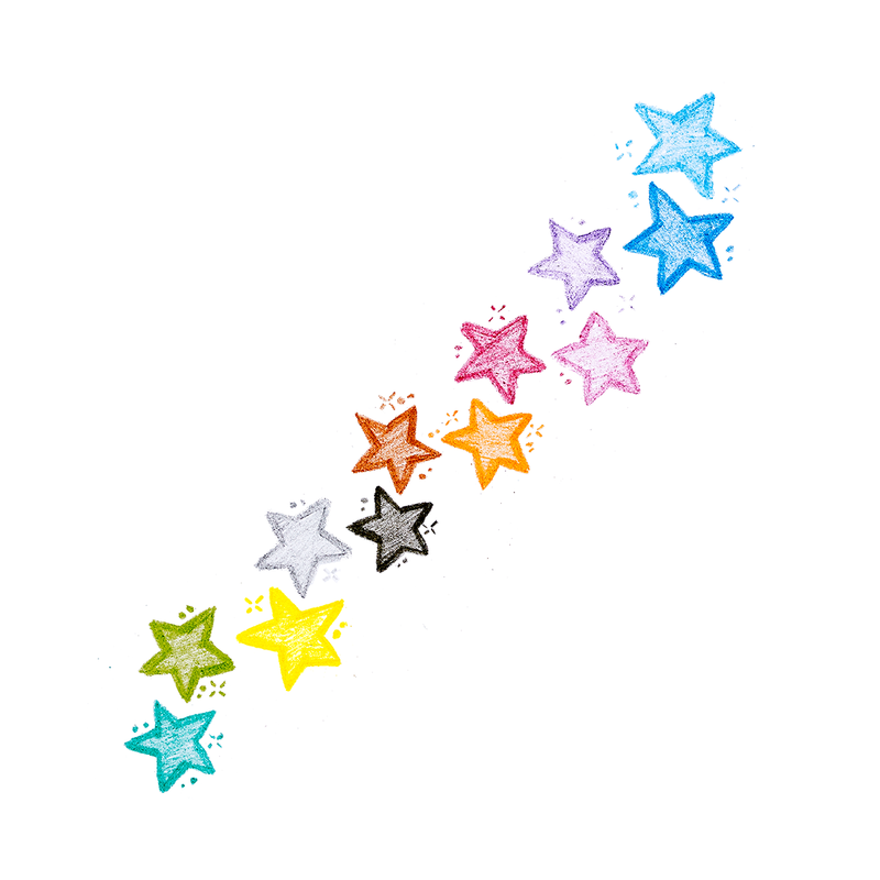 Stack Of Stars: Stacking Crayons