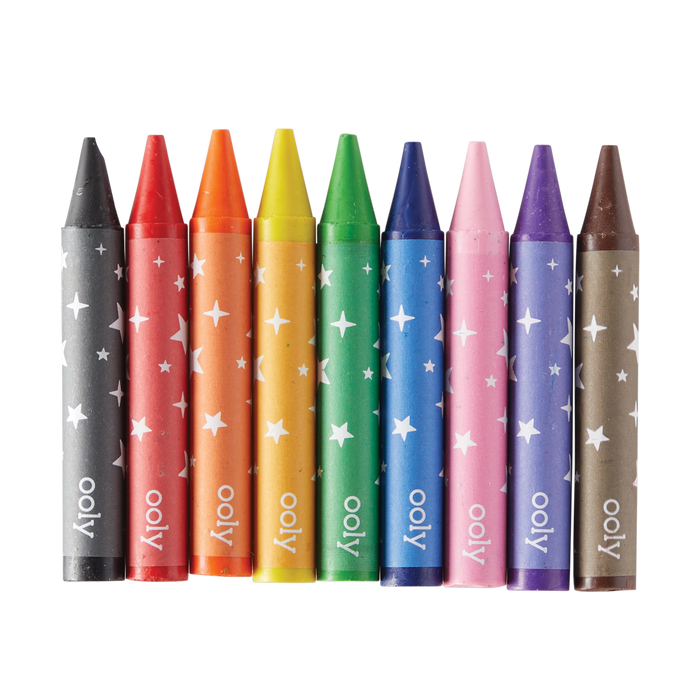 Carry Along! Coloring Book and Crayon Set - Dinoland - Set of 9 Crayons