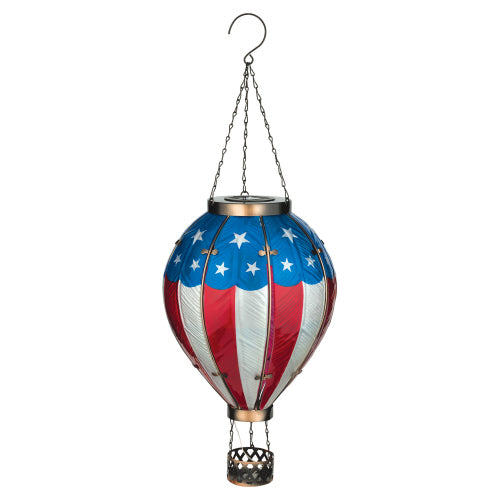 Hot Air Balloon Solar Lantern XLG - Americana