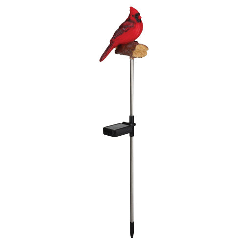 Songbird Solar/Sound Stake - Cardinal