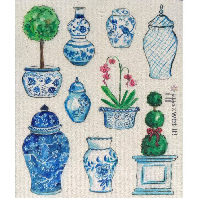 Chinoiserie Mix Swedish Cloth