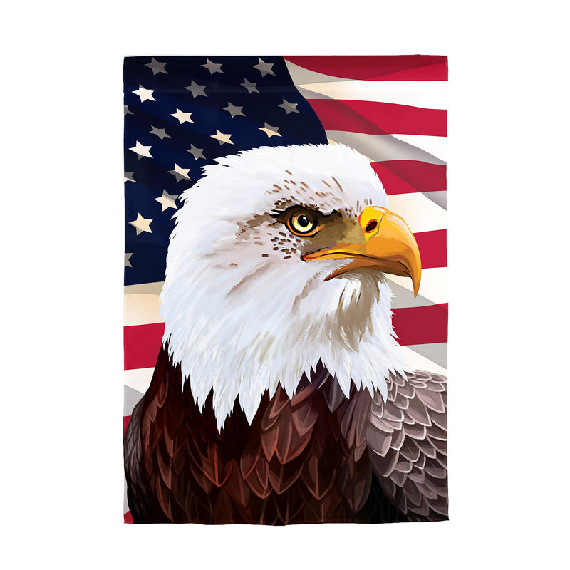 American Eagle Suede House Flag