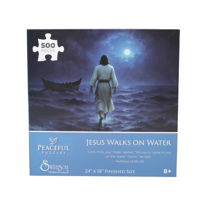 Jesus Walks On Water 500 Piece Puzzle