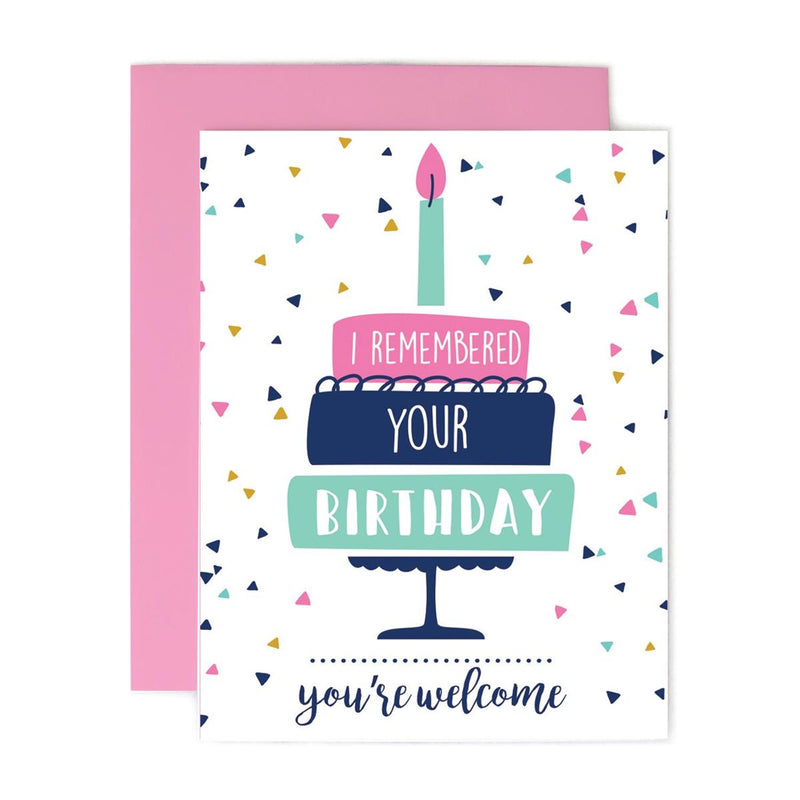 Greeting Card I Remembered