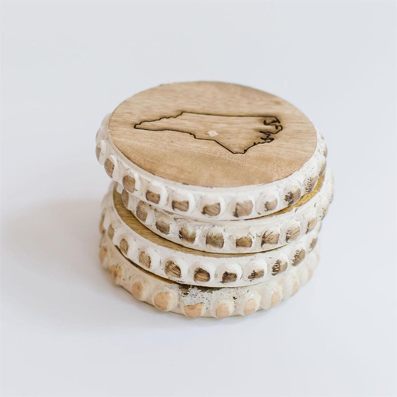 Coasters Beaded Edge NC