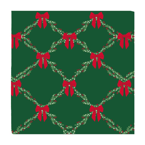 Cocktail Napkins Holiday Trellis