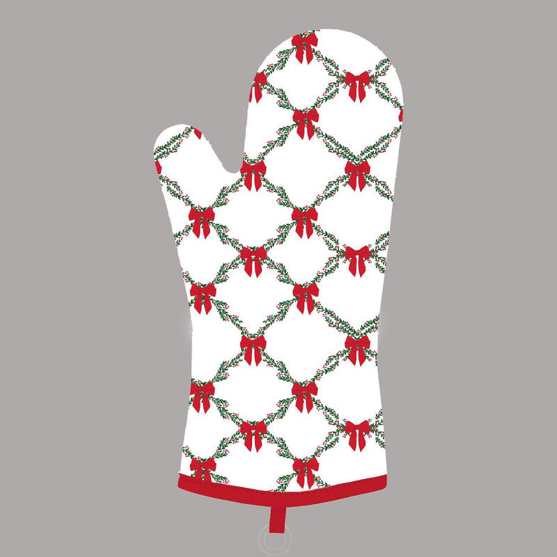 Oven Mitt Holiday Trellis