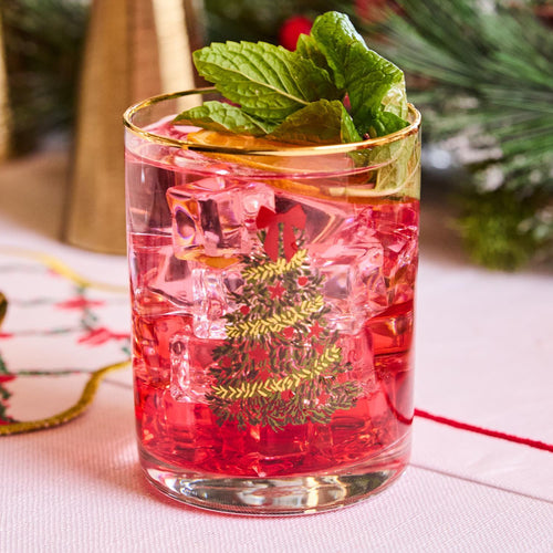 Glass Cocktail Traditional Tree