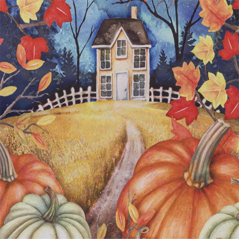 Alive in Fall Suede Garden Flags