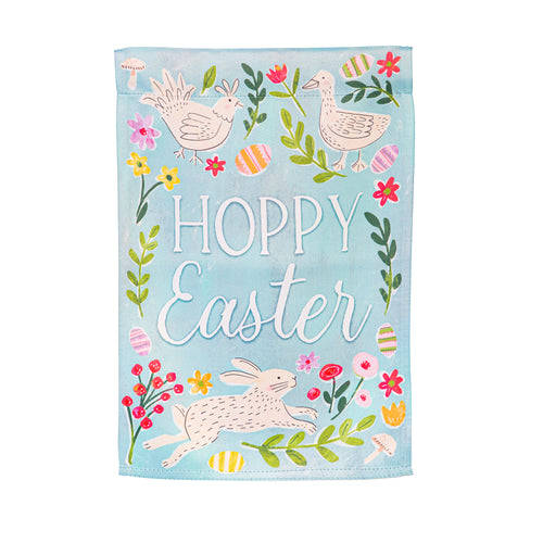 In Bloom Suede Garden Flag