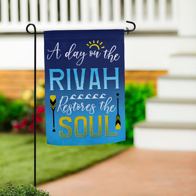 Rivah Soul Suede Garden Flag