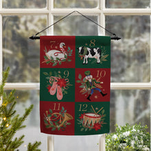 12 Days of Christmas Suede Garden Flag