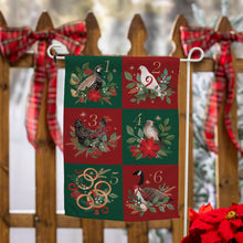 12 Days of Christmas Suede Garden Flag