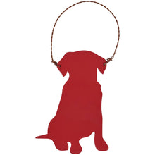 Lab Yellow Candy Cane Ornament