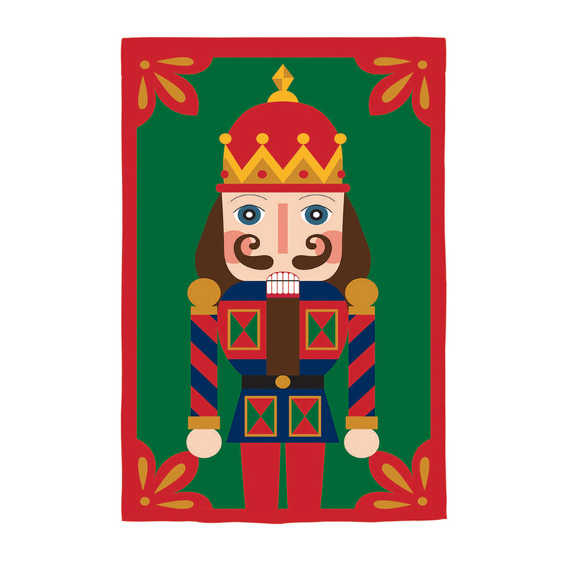 Nutcracker Applique House Flag