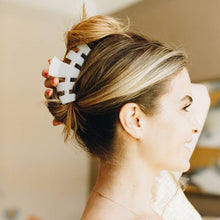 Classic Hair Clip | Coconut White