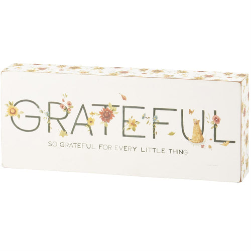So Grateful Box Sign